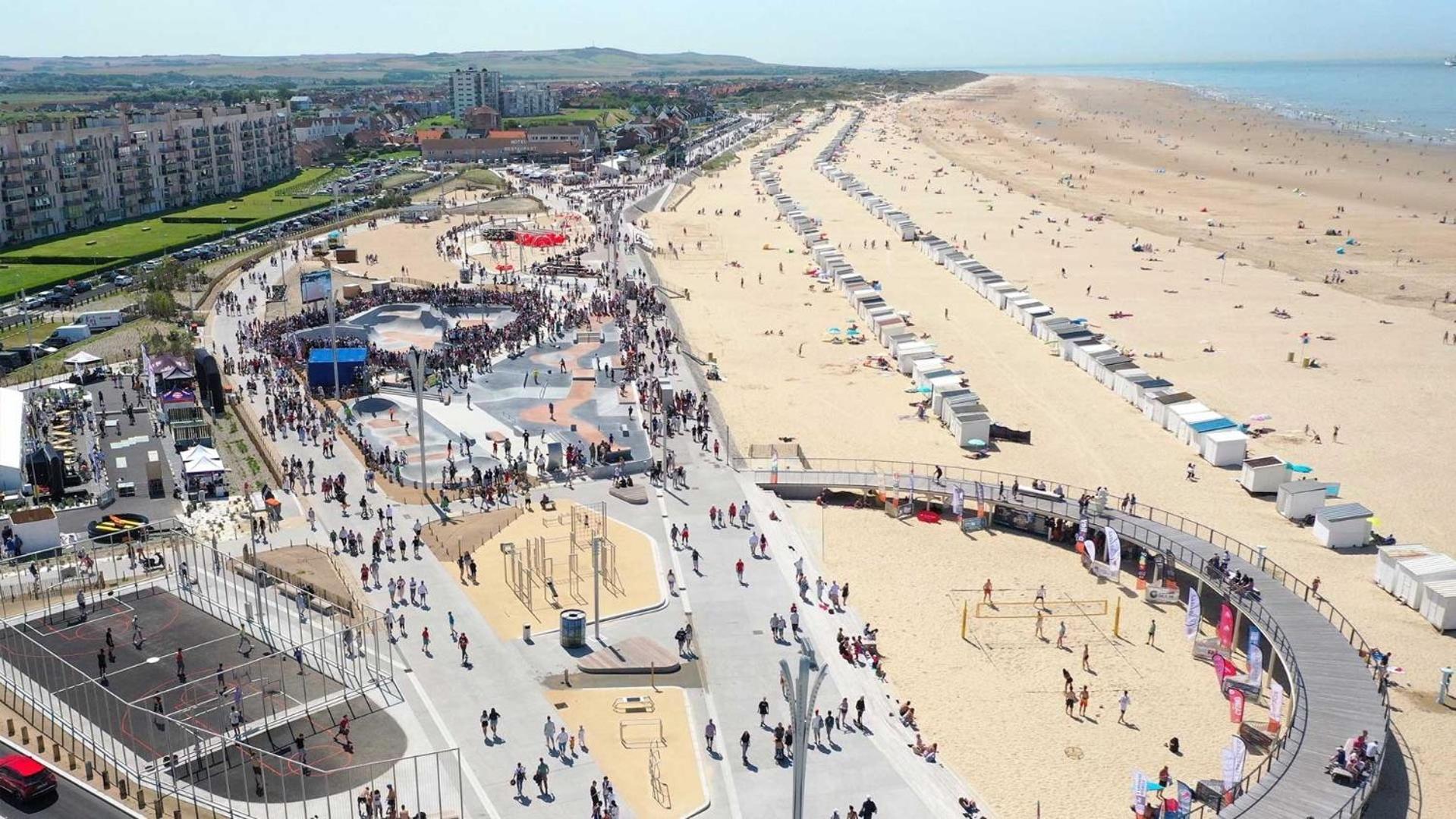 Appartement Luxe Vue Sur Mer Calais Plage エクステリア 写真
